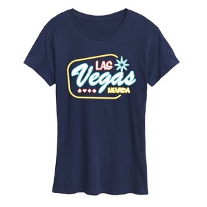 Women's - Instant Message - Las Vegas -Women's Short Sleeve Graphic T-Shirt Short Sleeve Graphic T-Shirt - 1 of 4