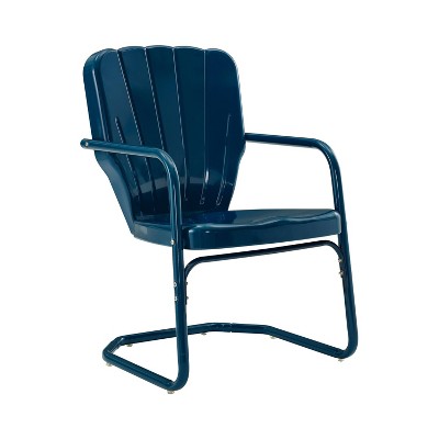 Ridgeland 2pk Outdoor Chairs - Navy - Crosley