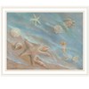 HomeRoots Seashore Star White Framed Print Wall Art - 4 of 4