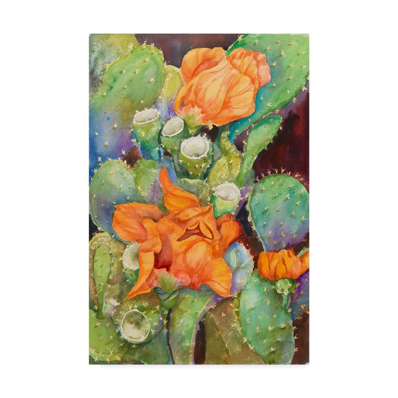 Trademark Fine Art -Joanne Porter 'Desert Blooms' Canvas Art, 2 of 4