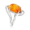 Ross-Simons Amber Swirl Ring in Sterling Silver - 3 of 4