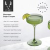 Reserve Nouveau Crystal Coupe Glasses - 2 of 4