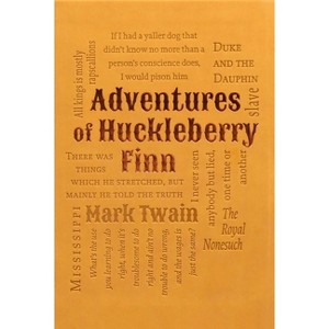 Adventures of Huckleberry Finn - (Word Cloud Classics) by  Mark Twain (Paperback) - 1 of 4