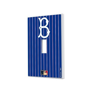 MLB Cooperstown East Teams Pinstripe Hidden-Screw Light Switch Plate for Single Toggle - 1 of 4
