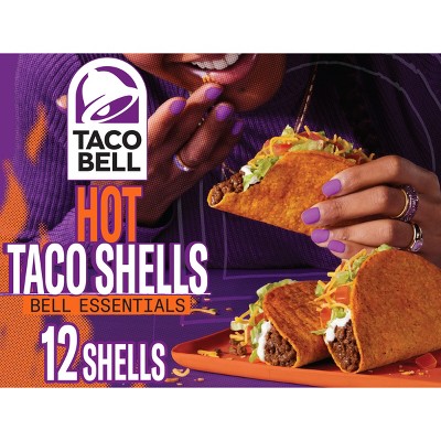 Taco Bell Hot Taco Shells - 4.8oz