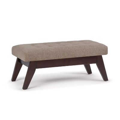 40" Tierney Mid-Century Tufted Ottoman Bench - WyndenHall