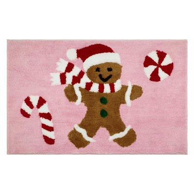 Avanti Linens Gingerbread Man Rug