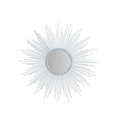 Round Dia Fiore Sunburst Decorative Wall Mirror - Madison Park