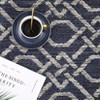 Outdoor Geometry Modern Area Rug Turkish Style.Washable, Foldable, Non-Slip, Light Weight Carpet Stain-Resistant, Breathable, Easy to Clean Sturdy - 3 of 4