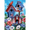 Briarwood Lane Garden Flag 12x18 For Outdoor American Birdhouses Summer For Summer Garden Flag Flags For Outside - 3 of 4