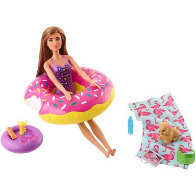 barbie doll pool floats