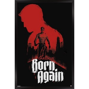 Trends International Marvel Television's Daredevil: Born Again - Daredevil Silhouette Framed Wall Poster Prints - 1 of 4