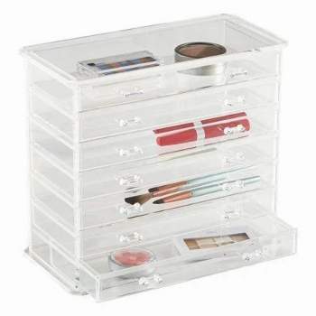 7 Drawers Clear Acrylic Jewelry Organizer - Clear Jewelry Box,  Jewelry Case Storage for Women - Homeitusa