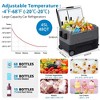 Whizmax 2023 Car Refrigerator with Movable Wheels, Portable Freezer with 12/24V DC&110-240V AC - 2 of 4