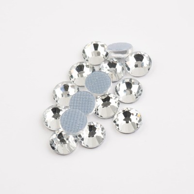 Crystal Lane DIY SS6 (2mm) Crystal Glass Flat Back Hotfix Rhinestones, 1440pcs