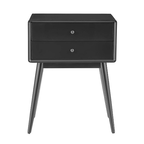 Stephanie Side Table French Black - Adore Decor