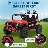 2 Seater Ride on Car for Kids, 24V Ride on Toy, Fast 4.97MPH Truck, 4WD Kids Electric Vehicles with Remote Control, Spring Suspension - 3 of 4