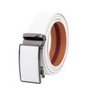 Braveman | Men's Sliding Buckle Adjustable Leather Ratchet Belt - 2 of 2