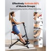 Squat Machine for Home, Foldable Deep Squat & Glute Trainer with Adjustable Seat and Resistance Bands - 3 of 4