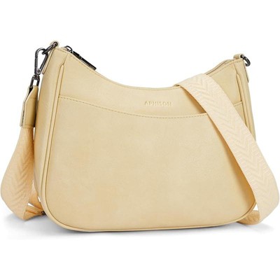 Generic Trendy Leather Crossbody Purse with Adjustable Strap, Women's Shoulder Handbag