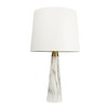 Aortzio 25"H Nordic Table Lamps,Bedside Lamp with Faux Marble Base - 3 of 4