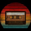 Men's Design By Humans OLD SCHOOL VINTAGE CASSETTE TAPE By punsalan T-Shirt - 2 of 2