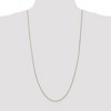 Black Bow Jewelry 1.2mm 14k Yellow Gold Round Snake Chain Necklace - 2 of 4