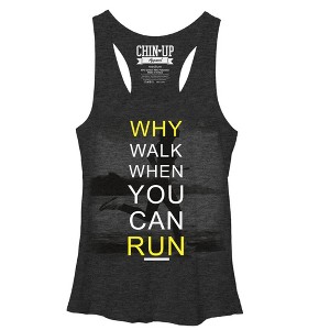 Women's CHIN UP Runner Racerback Tank Top - 1 of 3