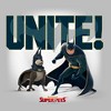 Girl's DC League of Super-Pets Batman and Ace Unite T-Shirt - 2 of 4