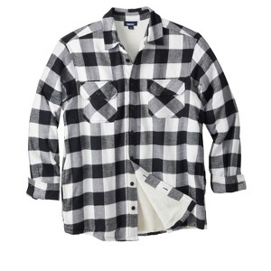 KingSize Fleece High Pile Fleece Shirt Jacket - 1 of 4