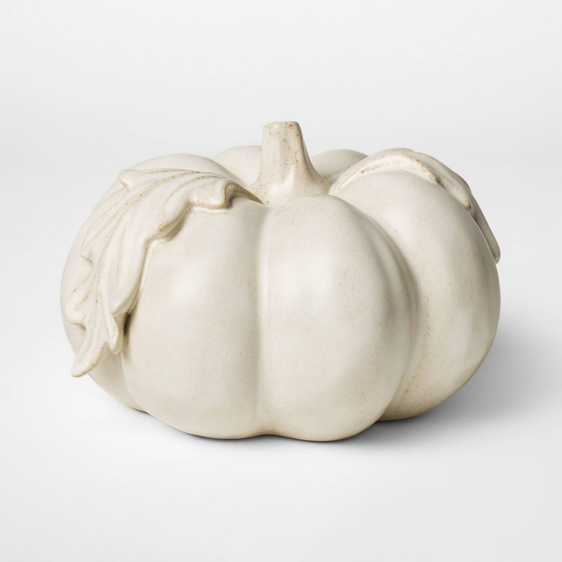 Large Botanical Ceramic Pumpkin Cream - Threshold™ designed with Studio McGee