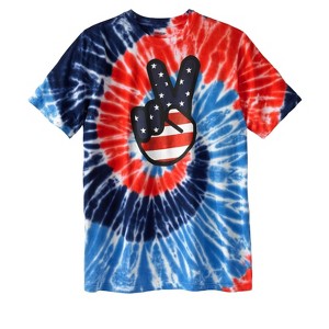 KingSize Men's Big & Tall Tall Tie-Dye Graphic Tee - 1 of 2