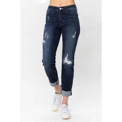 Women's Stitched Destroy friend Jean - Judy Blue