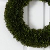 Nearly Natural 19.5-in Tea Leaf Wreath UV Resistant (Indoor/Outdoor) - 3 of 4
