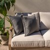 2pc Sunbrella Indoor/Outdoor Throw Pillow Set - Sorra Home - 2 of 4