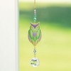 Woodstock Windchimes Crystal Dreams Owl, Wind Chimes For Outside, Wind Chimes For Garden, Patio, and Outdoor Decor, 4"L - 2 of 4