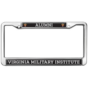 Virginia Military Institute Alumni Full Size Standard License Plate Metal Frame - 1 of 4