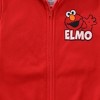 Sesame Street Elmo Boys Full Zip Up Hoodie For Toddler - Size 2T - 3 of 4
