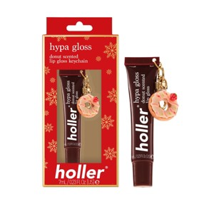 Holler and Glow Hypa Gloss Sweet Glaze Donut Scented Lip Gloss with Charm - 0.23 fl oz - 1 of 4