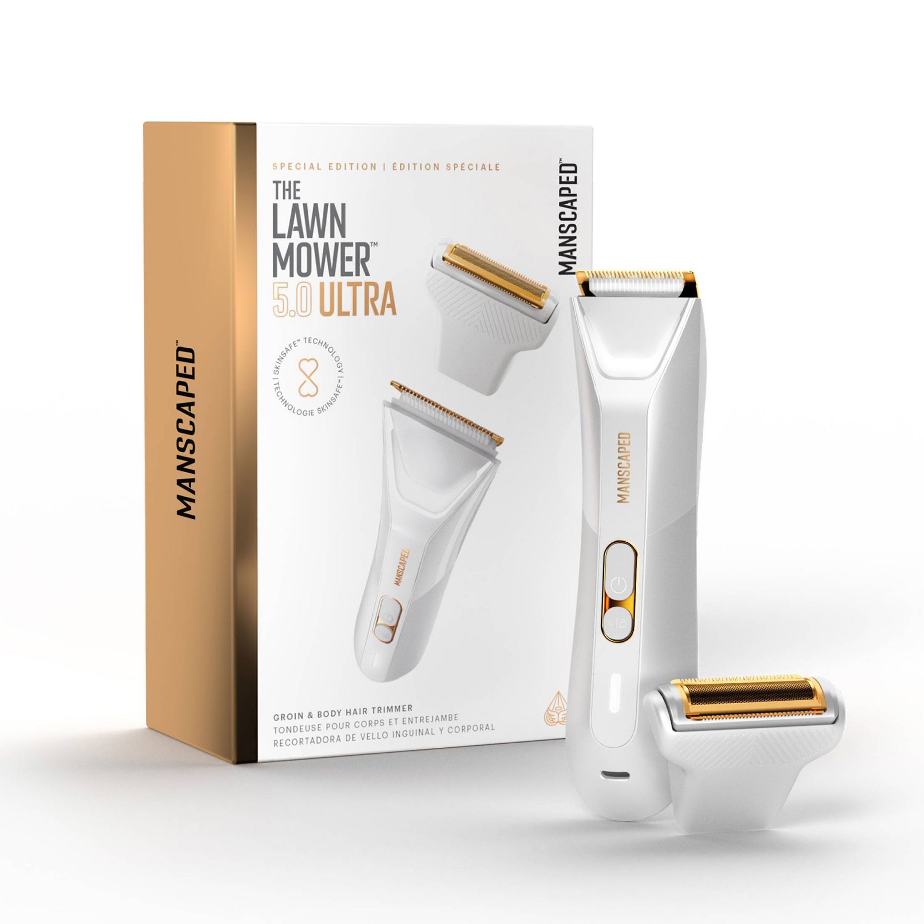 Manscaped The Lawn Mower 5.0 Powered Hair Removal Device - White