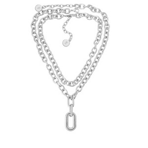 Amaya Double Chain Necklace by Tomorrow Studio - 1 of 2