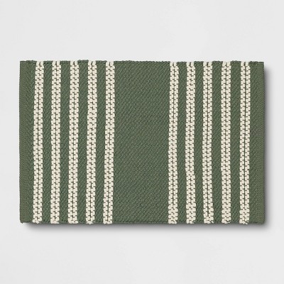 Striped Hand-Loom Outdoor Area Rug - Threshold™ designed with Studio McGee