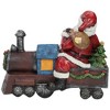 Northlight Santa on a Train Christmas Decoration - 14" - 3 of 4