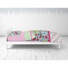 Bacati - Botanical Pink Multicolor 3 pc Toddler Sheet Set - 4 of 4