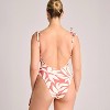 Vitamin A Women's Printed Tie Shoulder Classic Coverage One Piece Swimsuit - Multi - 2 of 3