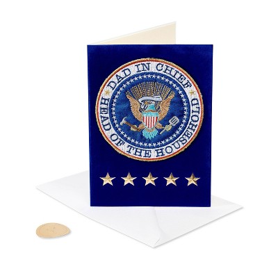 Father's Day Greeting Card Dad in Chief - PAPYRUS