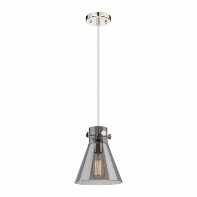 Newton Cone - 1 Light Pendant In Industrial Style-9.88 Inches Tall and 8 Inches Wide
