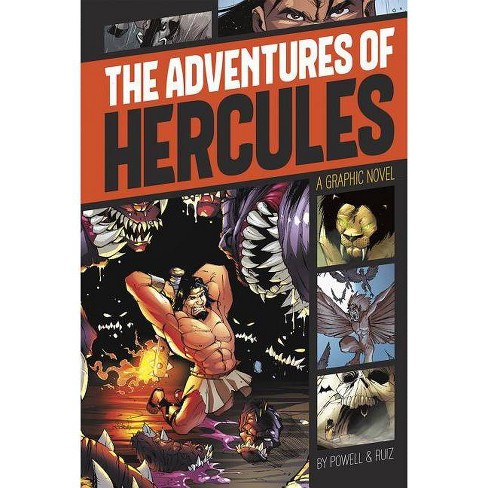 The Adventures of Hercules - (Graphic Revolve: Common Core Editions) Abridged by  Martin Powell (Paperback) - image 1 of 1