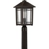 Cedar Point 1-Light Palladian Bronze Outdoor Post Lantern - 3 of 4