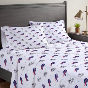 NFL Buffalo Bills Small X Full Sheet Set - 3pc - 1 of 3